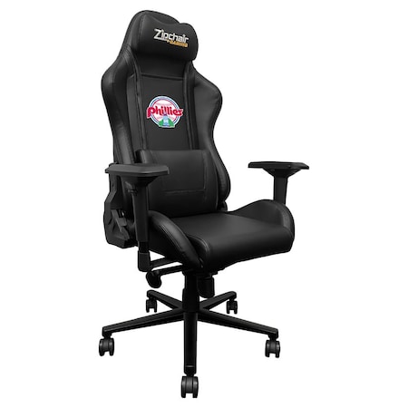 Dreamseat Xpression Pro Gaming Chair with Philadelphia Phillies Cooperstown Primary Logo XZXPPRO032-PSCOOP0075A